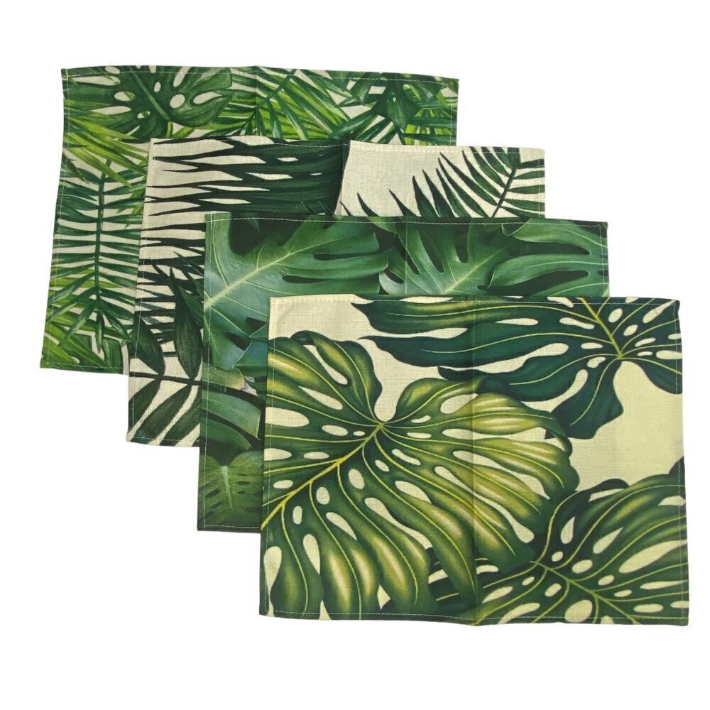 Plant Lovers Placemats Set of Four 12x16"